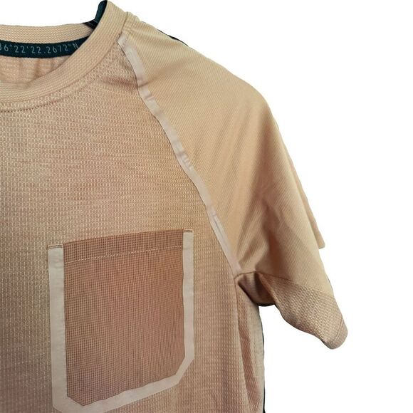 Athletic Works Boys Orange Short Sleeve Pocket Tee Size 14-16 - Picture 3 of 6